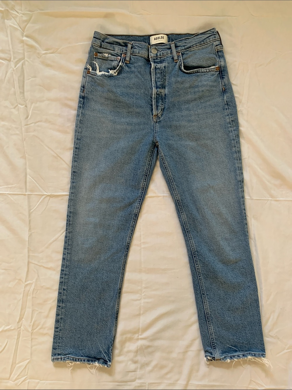 Agolde Riley Crop Jeans